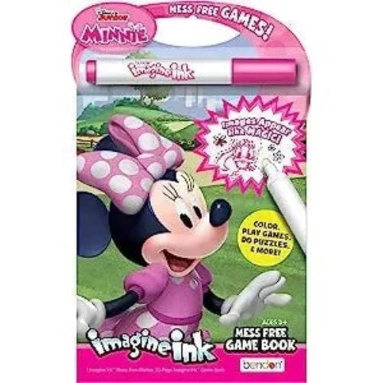Minnie Imagine Ink Coloring Activity Book Value Size 20 Magic Reveal Pages